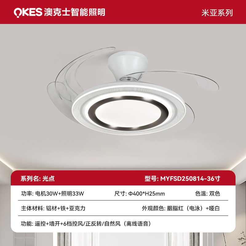 光(guāng)點 風(fēng)扇燈